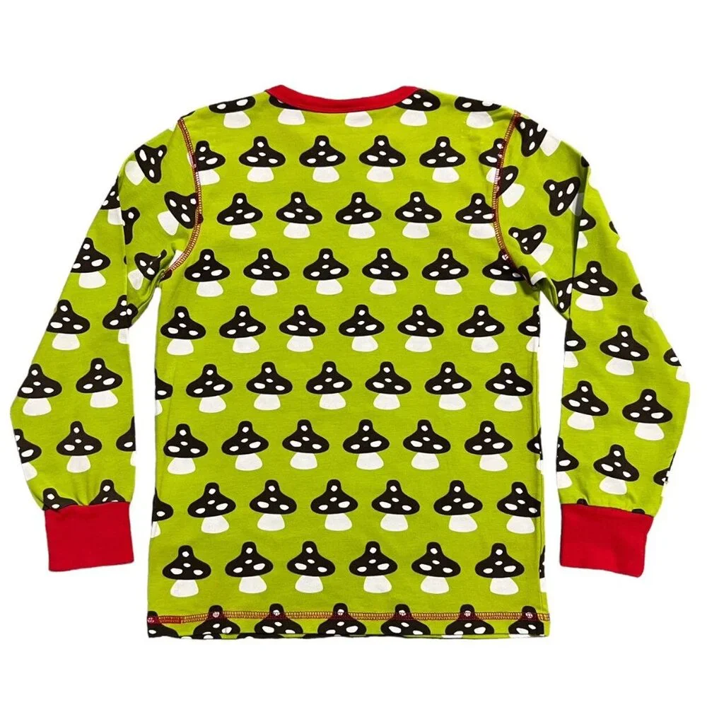 Maxomorra Sz 122/128 (7-8Y) Organic Mushroom Top